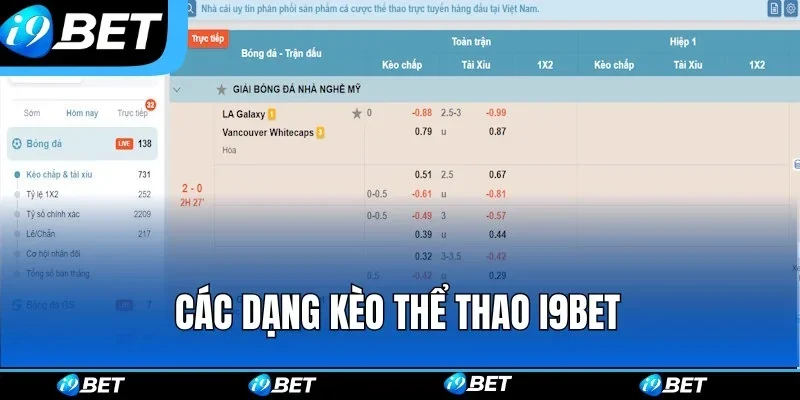 the thao i9bet dang keo 3