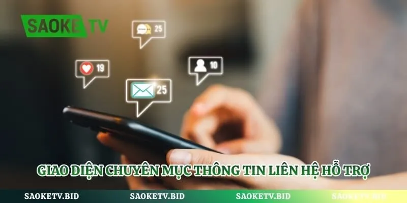 Thông Tin Liên Hệ – Giải Đáp Nhanh Chóng Mọi Vấn Đề | Hình số 1 Giao diện chuyên mục thông tin liên hệ hỗ trợ khách hàng